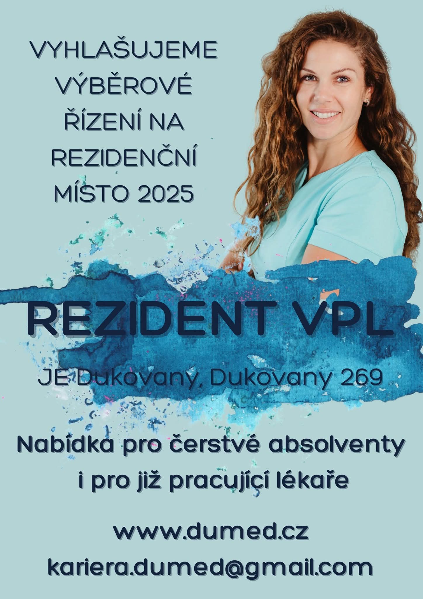 Rezidenční místo 2025 u Hany Dümlerové v Dukovanech